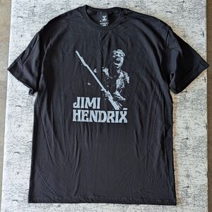 NWOT Hanes Beefy Black Jimi Hendrix Graphic Tee Size 2XLT